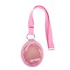 Carrying Case For Tamagotchi Paradise, Protective Storage Bag With Transparent Window, Lanyard & Keychain, Shockproof Travel Pouch For Tamagotchi Paradise (pink) view 1