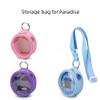 Carrying Case For Tamagotchi Paradise, Protective Storage Bag With Transparent Window, Lanyard & Keychain, Shockproof Travel Pouch For Tamagotchi Paradise (pink) view 2