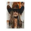 A Cowgirl Hat Jigsaw Puzzle for Adults Challenging Adult 1000 Pieces Wooden Puzzle Relaxing Leisure Activity Creative Home Wall Decor Gift Family Game view 1