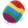 4 Crochet Hand-Knitted Juggling Balls, Soft Knit Sandbag Kicking Bags, Lightweight Indoor Training for Hand-Eye Coordination, Handmade Gifts view 2