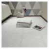 10Pcs 30x30x1CM Plush Solid Color Interlocking Floor Mat Warm Puzzle Carpet Square Fluffy Area Interlocking Carpet Rug Home Deco(White) view 2