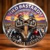 Brotherhood Ride Coin, Old Bastards Biker Challenge Coin, Motorcycle Club Commemorative Medal, Ride Hard Drink Loud Brotherhood Gift for Riders (10PCS) view 2