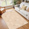 4x5 Boho Rug Rugs for Living Room Rugs for Entryway Seamless hot air Balloon Cloud Gender Neutral Baby Simple Bedroom Rug Door Mat Nursery Room Decor Rainbow Carpet view 1
