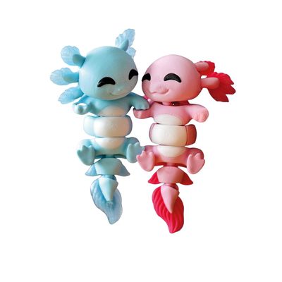 Magnetic Hand-Holding Companion, Fidget Keychain, 3D Printed Animals, Articulated Magnetic Animal Figure Collection, Cute Collectible Magnetic Creatures for Display, Gifts & Desktop Decor
