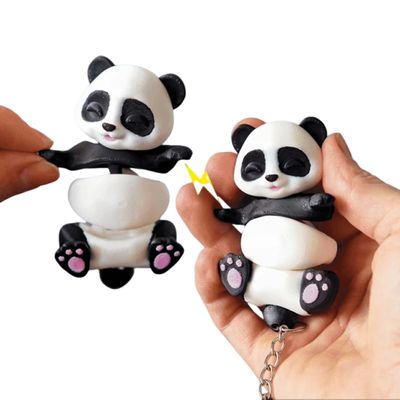 Magnetic Hand-Holding Companion, Fidget Keychain, 3D Printed Animals, Articulated Magnetic Animal Figure Collection, Cute Collectible Magnetic Creatures for Display, Gifts & Desktop Decor