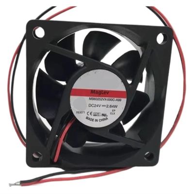6025 MB60252VX-000C-A99 DC24V 2.64W 6CM Cooling Fan