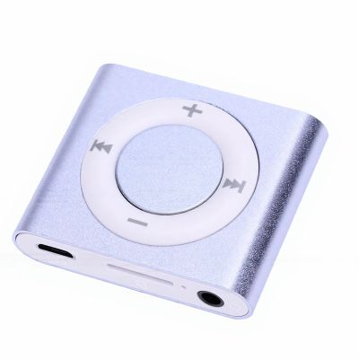 YUEHISY Mini MP3 Player for Kids, HiFi MP3 with Speaker, Aluminum Alloy, 18Hr Playtime, 64GB Expandable, Earphones for Home School Sports (Violet)