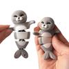 Magnetic Hand-Holding Companion, Fidget Keychain, 3D Printed Animals, Articulated Magnetic Animal Figure Collection, Cute Collectible Magnetic Creatures for Display, Gifts & Desktop Decor view 1