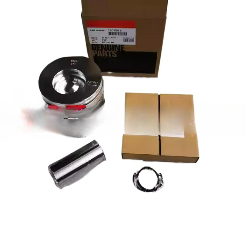 Compatible with 1 piece Suitable for 4BT3.9 6BT5. Engine Parts Piston Assembly 3802561+3802421
