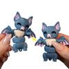 Magnetic Hand-Holding Companion, Fidget Keychain, 3D Printed Animals, Articulated Magnetic Animal Figure Collection, Cute Collectible Magnetic Creatures for Display, Gifts & Desktop Decor view 1