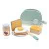 Rcniso Simulated Bread Machine, Exquisite Wooden Simulation Bread Machine Cooking Toy for Kids Home view 4