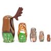 Rcniso Animal Figure Nesting Toy, Lightweight Decorative Russian Nesting Dolls for Preschools (cm) view 2