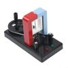 Hand Crank DC Generator for Physics Teaching, Faraday Experiment Instrument with Dual LED Indicators, Manual Rotation Energy Conversion Tool for Science view 2