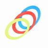 3PCS Set Throw Rings Durable Hand Juggling Rings for Children Outdoor Entertainment PP Blue Red Yellow 7.1inch view 3