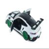 Diecast Model Car Compatible for Porsche 911 GT3 RS Type 992 2024, White with Green Stripes, 1/18 Scale Solido S1812107 view 3
