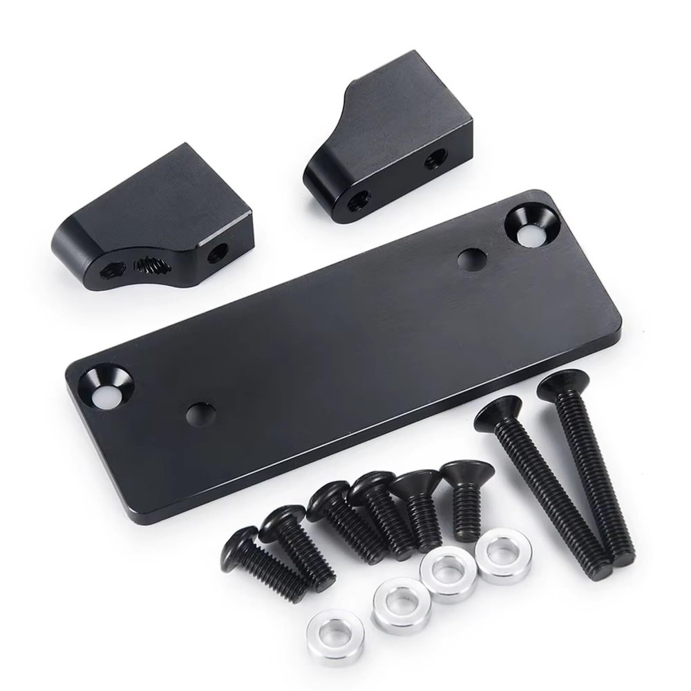 for Tamiya for Clod Buster 1/10 Metal Servo Mount Plate Kit 4x4x4 Upgrade Parts Model Accessory Modified Replacement Trucks Rc Models Accessories
