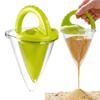 Seivble Drippy Sand Castle Maker, 2026 New Sand and Water Mixing Spilling Funnel Beach Toy for Adult, Sand Castle Building Kit for Summer Beach Travel Fun (1, Green) view 1