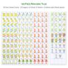 Lemon Themed American Mahjong Tile Set,160 Green Melamine Engraved Tiles view 3
