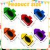 Teacher Hair Clips 6 Pack, Colorful Crayon Claw Clips for Women, Cute Classroom Hair Accessories, Appreciation Gift, Back to School Gift for Teachers view 2