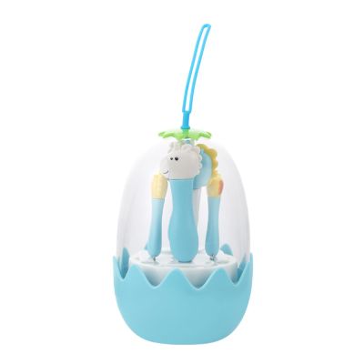 304 stainless steel dinosaur spoon home fresh and exquisite personality and practical-blue