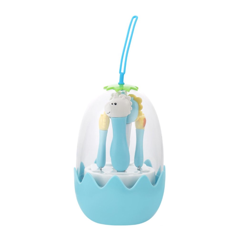 304 stainless steel dinosaur spoon home fresh and exquisite personality and practical-blue