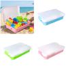 Stackable Sensory Sand Bin, Plastic Portable Sandbox Storage Container for Beach & Outdoor Fun view 2