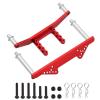 RC Accessories Compatible with Traxxas for Slash for Rustler for VXL 2WD 1/10 RC Car Upgrade Parts Metal Body Mounts with Body Posts(Red) view 2