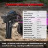 GOUPRC 8CH 2.4GHz Racing RC Transmitter Screen Controller & Receiver Kit for SCX24 SCX30 TRX4M Redcat 1/8 1/10 1/18 1/24 1/30 RC Crawler Vehicle Car Ship Tank view 3