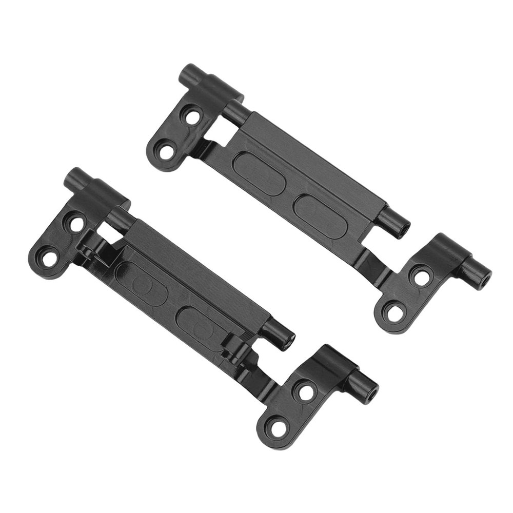 RC Pull Rod Base Set, Metal Steering Linkage Kit,Ball Joint for 1/12 RC Cars Enhanced Stability (Black)