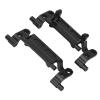 RC Pull Rod Base Set, Metal Steering Linkage Kit,Ball Joint for 1/12 RC Cars Enhanced Stability (Black) view 4