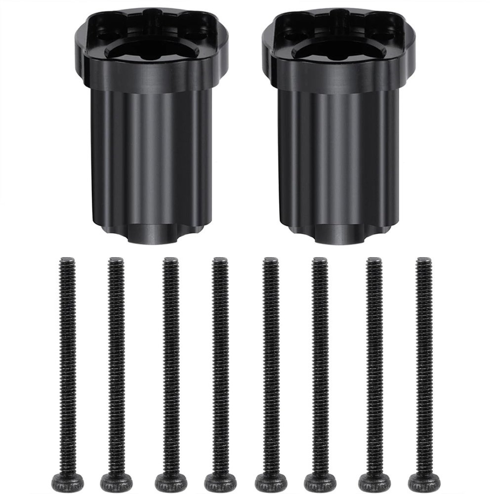 for 2Pcs Metal Alloy Rear Axle Cup Fix Mount 1/18 Mini LMT 4X4 for Brushed Monster Truck RTR Upgrade Parts