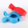 20pcs Plastic Pushchair Toy Clip Pram Stroller Peg to Hook Cover Blanket Mosquito Net Clips(Red) view 3