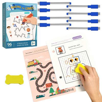 Tracing Book for Kids Dry Erase Card Game