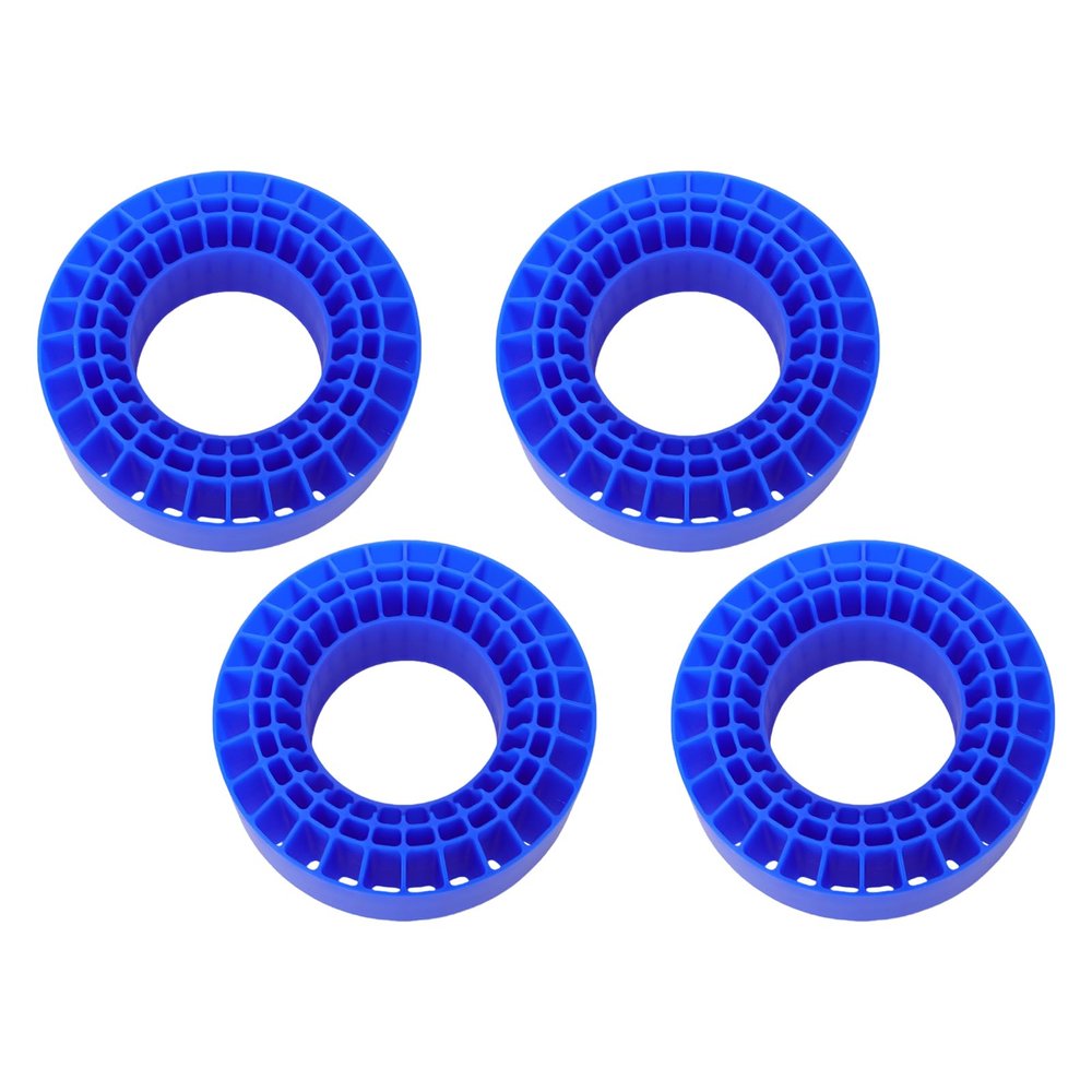 GOWENIC 4PCS 1.9 Inch Silicone Inserts for 106-108mm Tires, Wear Proof Foam Inserts for 1/10 Scale RC Crawler, Tire Silicone Insert for Hobby Off Road