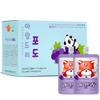 ARAMDRI Kids Fruit Juice Pack 1 Box, 4.67 fl. oz. (138ml) x 10ea, Korean Grape, Portable Pouches for Children's Outdoors Travel School Home Camping (Grape, 10 Pouch) view 1