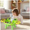 Lawnrden Children's Outdoor Water Table, Children's Outdoor Water Play Table, Kids' Play with Electric Circulation Faucet & Height-Adjustable Legs, Green view 4