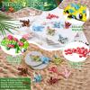 3D Printed Baby Dragon Figurines Set of 8 Flexible Desk Decor Toys view 3