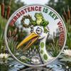 Premium 3D Embossed Triumph & Grit Collectors Coin, Funny Inspirational Challenge Coin, Persistence's Key Victory, Never Ever Give Up, Gift for Friends in Difficult Circumstances (1 PCS) view 3