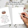 Xuewenmeihua Naughty Birthday Card for Husband Boyfriend, Cheeky Romantic Adult Humor Bday Cards, Funny Sex Joke Greeting Cardstock Present for Men view 3