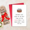 Xuewenmeihua Naughty Birthday Card for Husband Boyfriend, Cheeky Romantic Adult Humor Bday Cards, Funny Sex Joke Greeting Cardstock Present for Men view 4