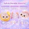 12PCS Dumpling Squishy Glitter, Mini Real Bun Mystery Dumplings Stress Relief Set Pack Box, Cute Dumpling Stress Balls Slow Rising Portable Desk Decor Party Favor Gifts for Adult (C) view 3