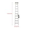 Mini Ladder Model RC Car Decoration Mini Stairs 1/10 RC Model Car Accessory view 2