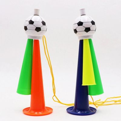 ABVNDJEQR Three Tone Football Horn Toy Sports Meeting Cheering Props Colors Randomly distributed