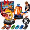 2026 All New Stunt Race Car Track Set for Kids 4-8 view 1
