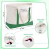 Ceenna American Mahjong Set with Carrying Bag,American,Green view 4