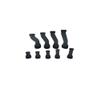 ZZJYNDIAO Joystick Extension Bar With 360 Degree Rotation, Curved/Straight Stick Extension Compatible With HOTAS Warthog F/A-18C Cougar Flight Sim(Bent 95mm) view 1