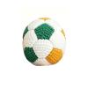 Handmade Crocheted Footbag for Juggling Practice Woven Cotton Kick Ball for Coordination Training, Tricks, and Stress Relief view 2