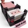 Ritzy 6 Deck Swivel Playing Card Tray for 2-6 Decks: US Made (Black Tuxedo) view 1
