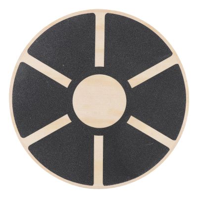 Leftwei Wooden Balance Board, Anti Slip Balance Stability Trainer, Textured Surface Wooden Board with Core Strength & Mobility, Ideal for Home Gym & Fitness