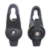 2 Pieces Buckle for Baby Pushchair Canopy Support Black Easily Install 9x6x3cm view 1